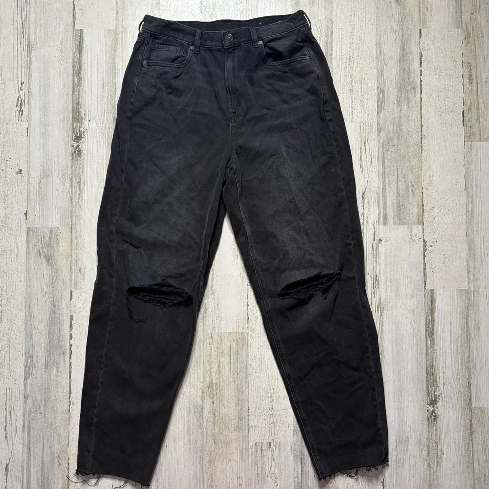 NWT American Eagle Relaxed Mom Jean Size 12 Long